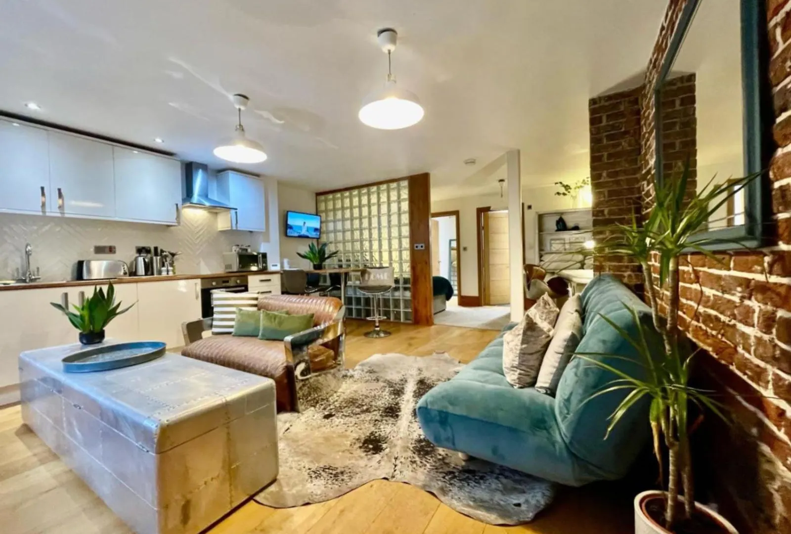 아파트 By The Beach Large Central Stylish Studio For 4 Guests 브라이턴 영국